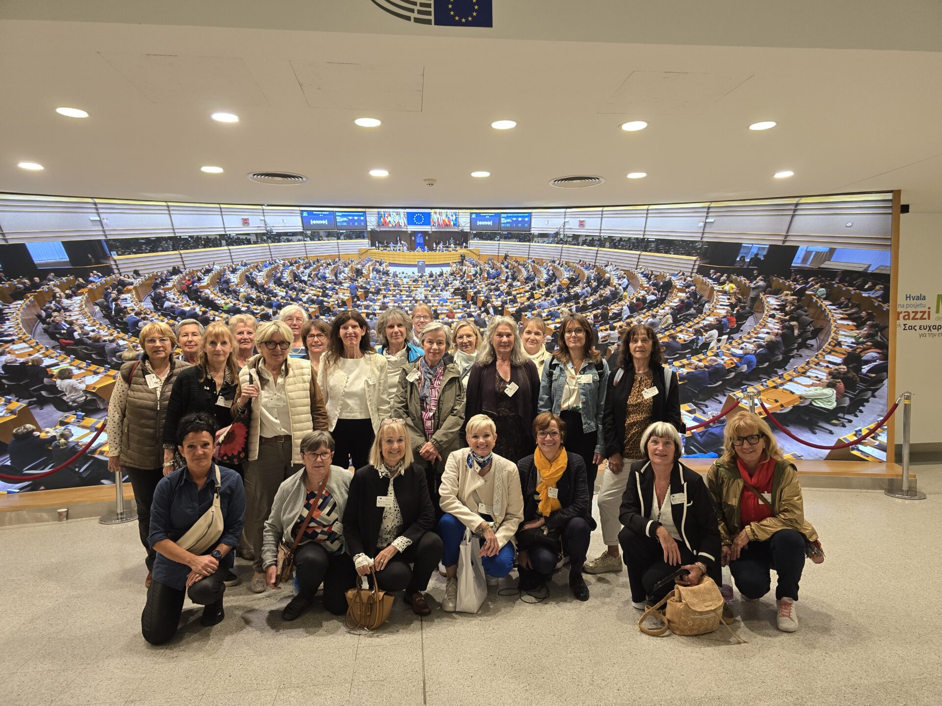 Visite du Parlement Européen Bruxelle-ACMS